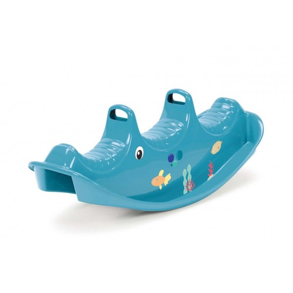 Dantoy - Rocker for 3 persons - Valborg the whale #6724