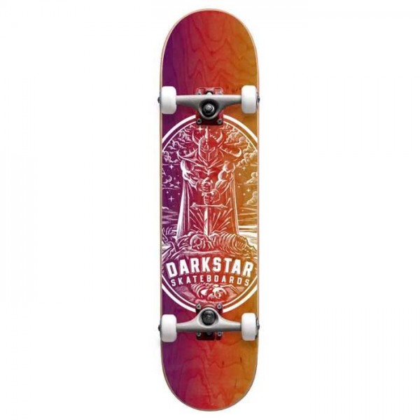 DARKSTAR Warrior Yth FP Premium Complete Skateboard 7.375' - Multi 