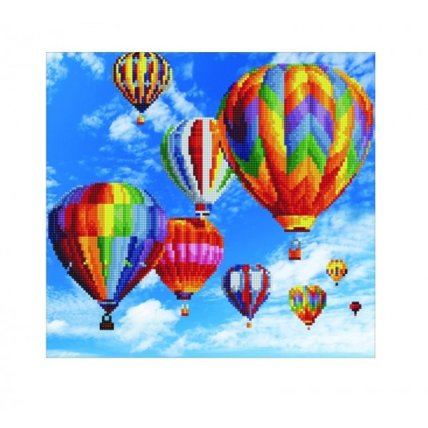 Ψηφιδωτό Diamond Dotz - Hot Air Balloons 50451