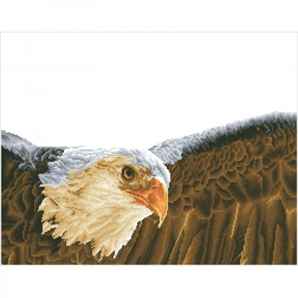 Ψηφιδωτό Diamond Dotz - Bald Eagle & Flag DD13.003