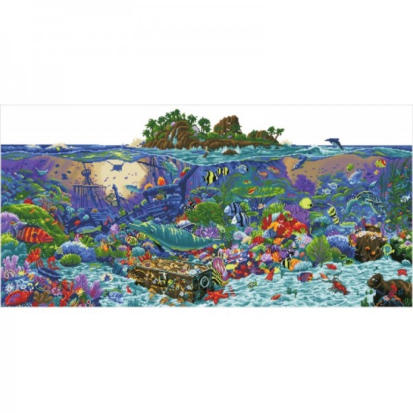 Ψηφιδωτό Diamond Dotz - Coral Reef Island DD18.001