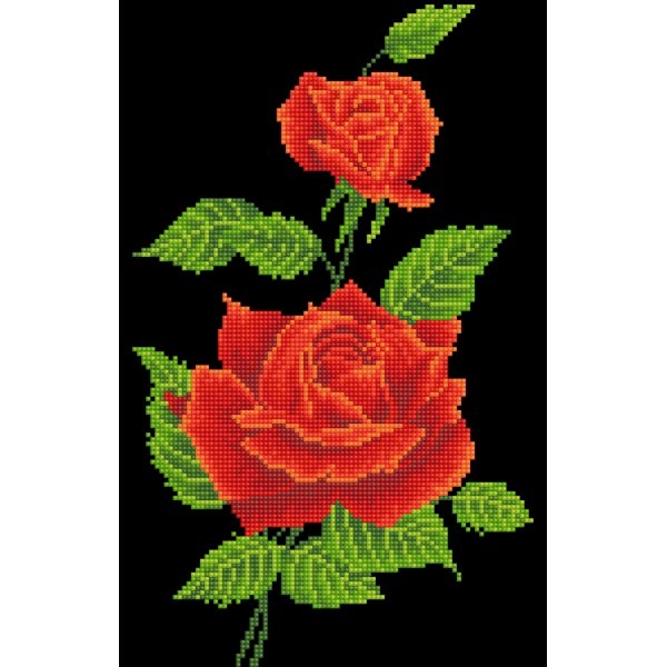 Ψηφιδωτό Diamond Dotz - Red Rose Corsage DD5.025