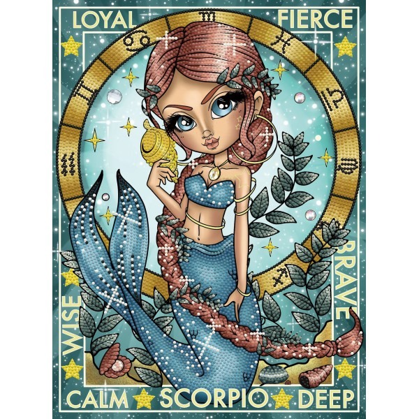 Ψηφιδωτό Diamond Dotz - Scorpio-Zodiac Collection #DD7.073