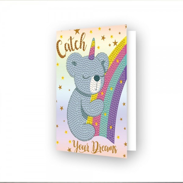 Diamond Dotz - Diamond Dotz Greeting Card Catch your Dreams DDG.035