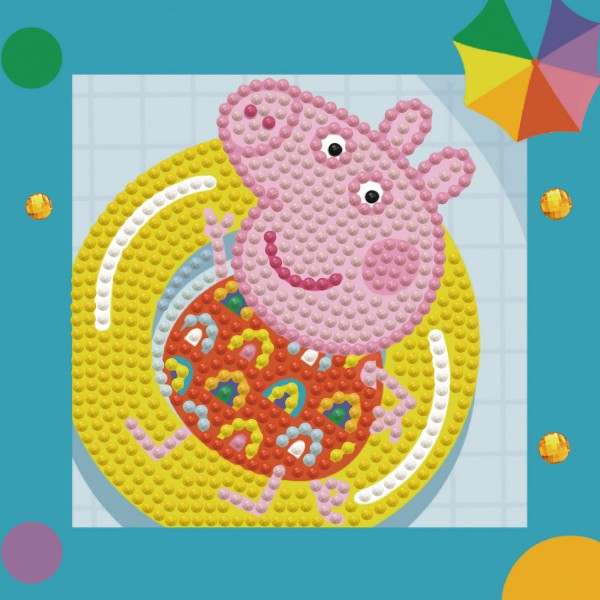 Diamond Dotz - Always Chillin Peppa Pig Standing Card #DTZ5.037