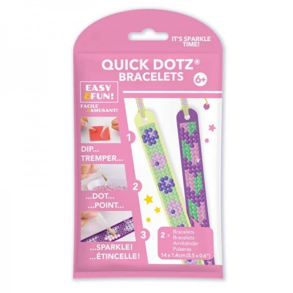 DIAMOND QUICK DOTZ -  Bracelets Spring (2 pcs) #DTZ6.002