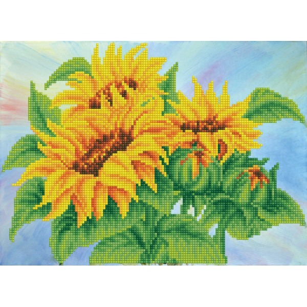 Ψηφιδωτό Diamond Dotz - Wistful Sunflowers #SD4.401