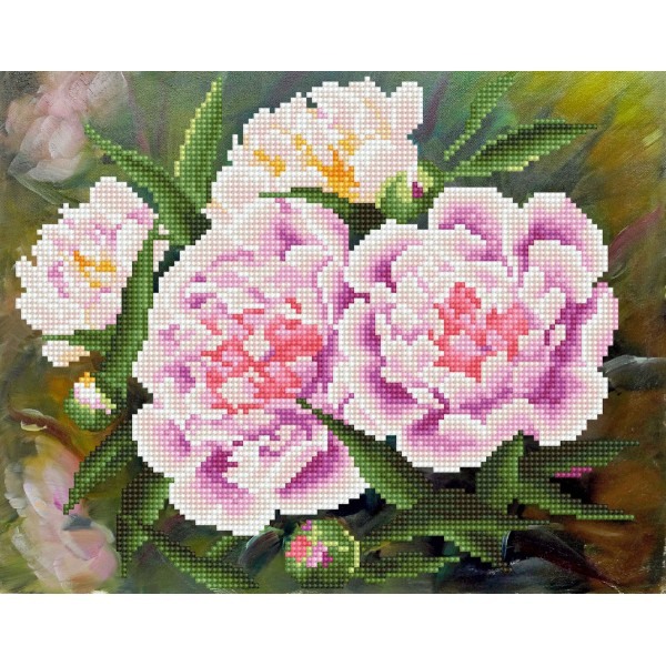 Ψηφιδωτό Diamond Dotz - Romantic Pink Peonies SD5.402