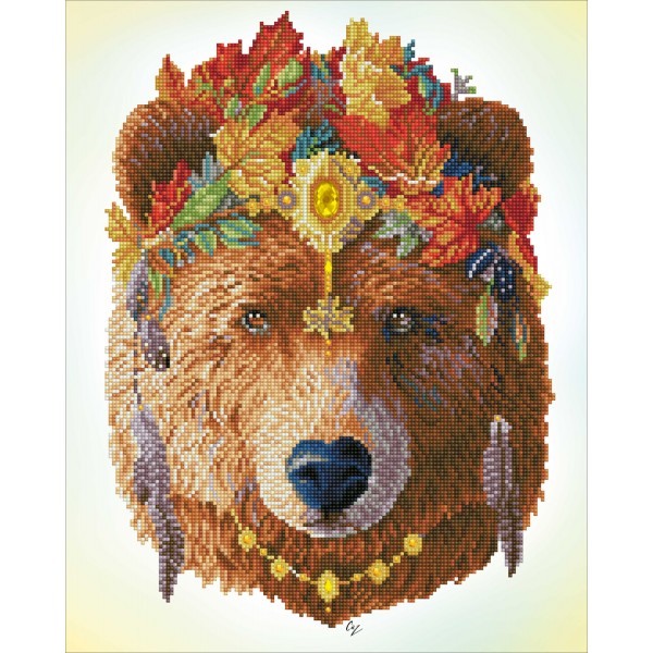 Ψηφιδωτό Diamond Dotz - Bohemian Bear #DD11.001