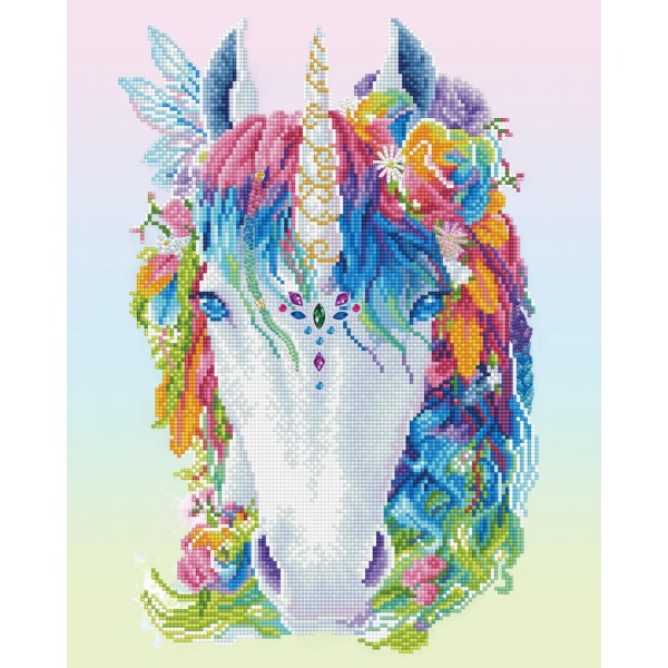 Ψηφιδωτό Diamond Dotz - Mystical Unicorn #DD11.004