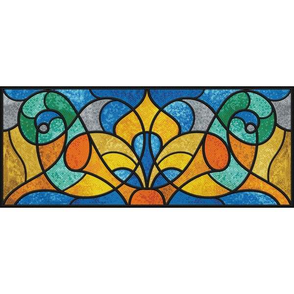 Ψηφιδωτό Diamond Dotz -  Stained Glass Study #DD11.018