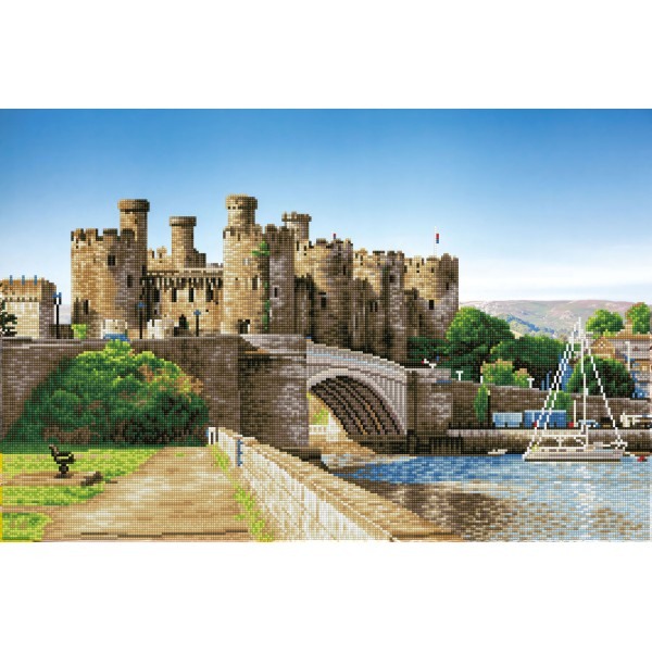 Ψηφιδωτό Diamond Dotz -   Conwy Castle, Wales #DD12.063