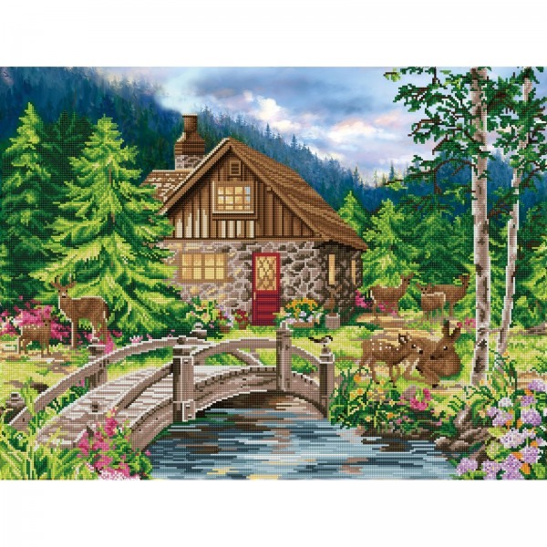 Ψηφιδωτό Diamond Dotz - Old Stone Cottage #DD14.006