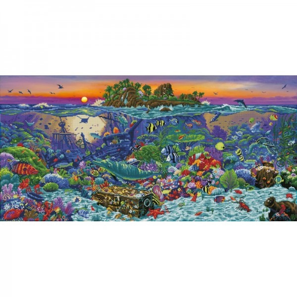 Ψηφιδωτό Diamond Dotz - Coral Reef Island DD18.001