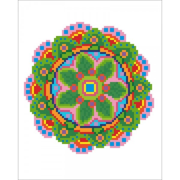 Ψηφιδωτό Diamond Dotz - Flower Mandala DD3.008