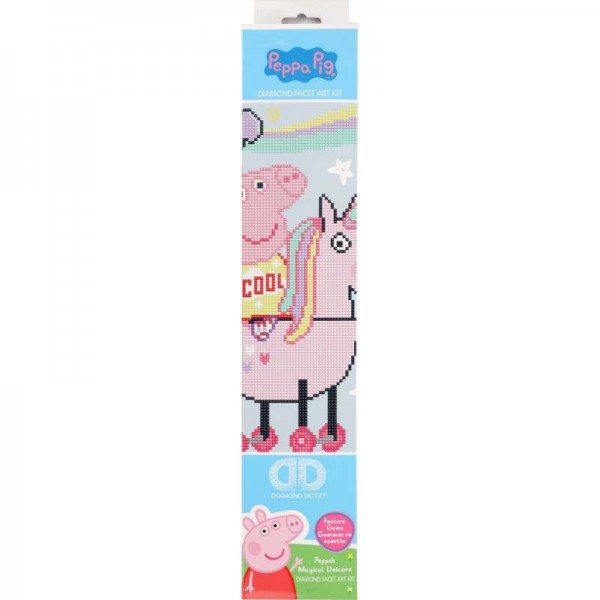 Ψηφιδωτό Diamond Dotz - Peppa's Magical Unicorn #DD5.086