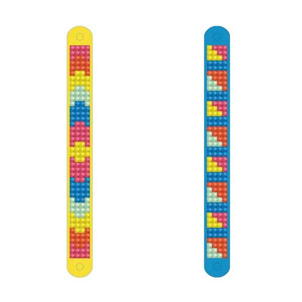 DIAMOND QUICK DOTZ -  Bracelets Neon (2 pcs) #DTZ6.001