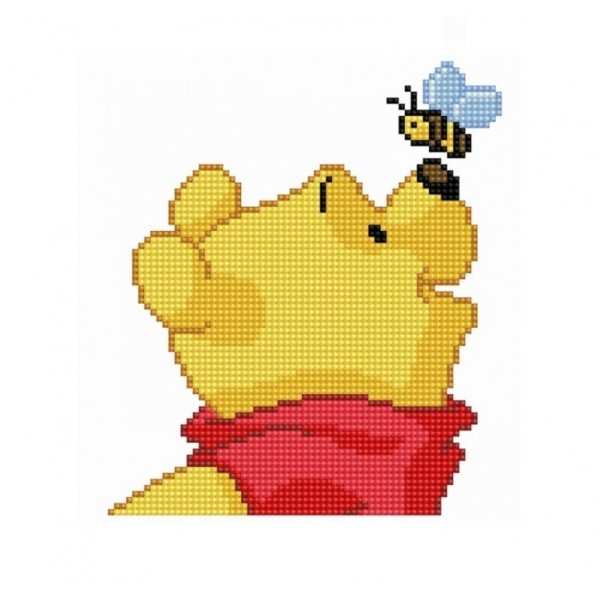 Ψηφιδωτό Diamond Dotz - Pooh with Bee Disney