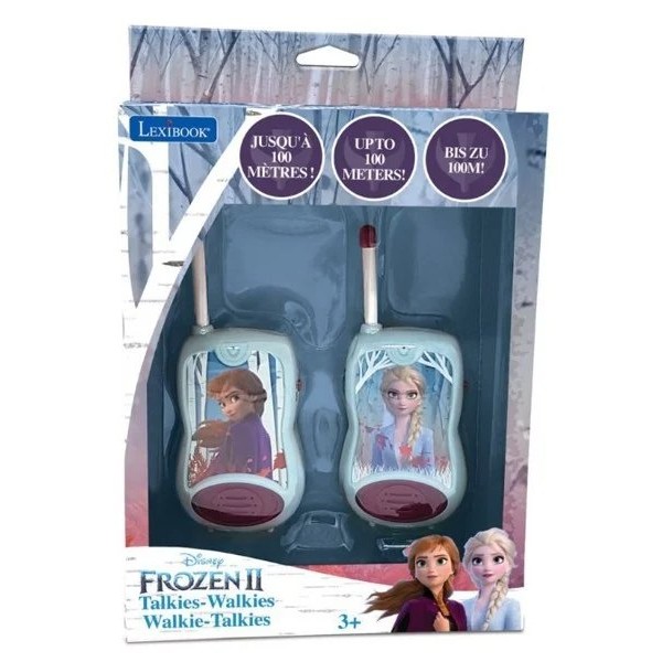 Lexibook - Disney Frozen - Walkie Talkie (100 m) #TW12FZ