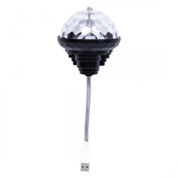 Fizz Διακοσμητικό Φωτιστικό USB Disco Ball Light 100347