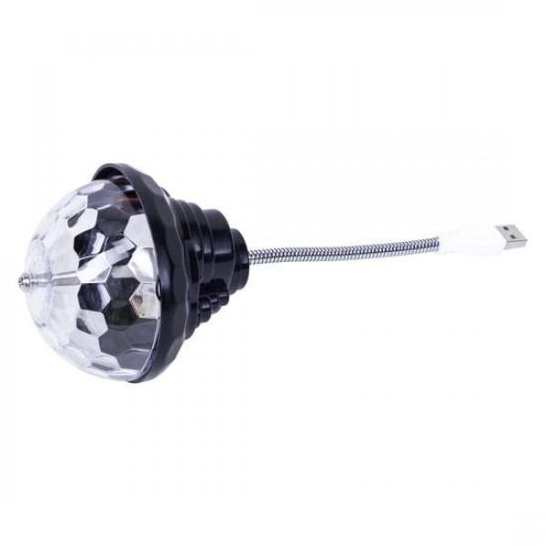 Fizz Διακοσμητικό Φωτιστικό USB Disco Ball Light 100347