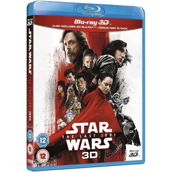 Star Wars 8 Οι Τελευταίοι Jedi - Star Wars 8 The Last Jedi (Blu-ray 3D DVD Used) #0026503