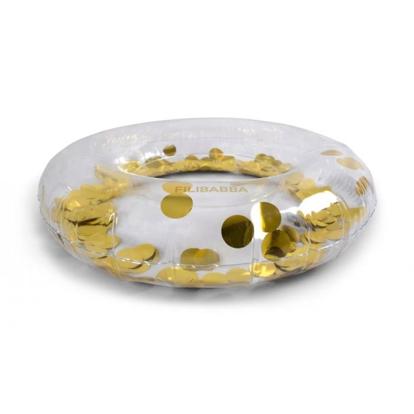 Filibabba - Swim ring Alfie - Gold Confetti #1203076