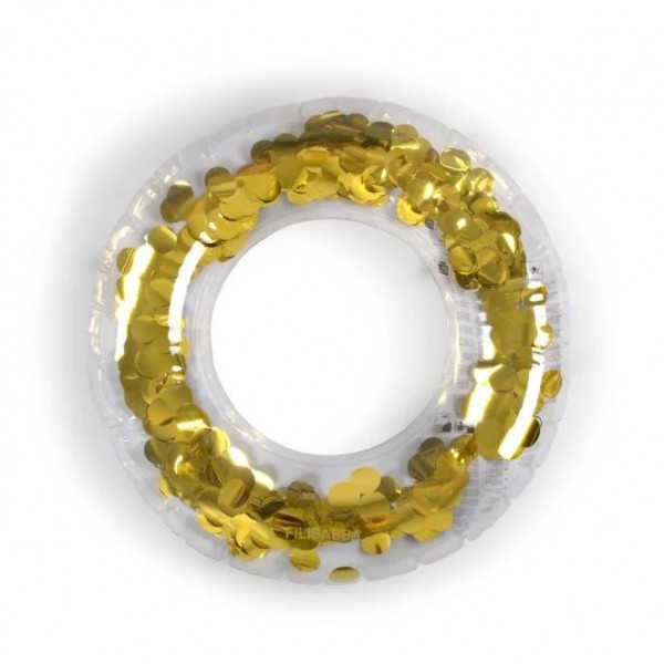 Filibabba - Swim ring Alfie - Gold Confetti #1203076