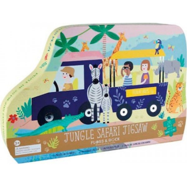 Floss & Rock Puzzle Jungle Safari 20 τμχ #42P6329