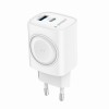 GEMBIRD 2IN1 20W APPLE WATCH & PHONE FAST CHARGER WHITE