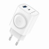 GEMBIRD 2IN1 20W APPLE WATCH & PHONE FAST CHARGER WHITE