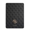 Guess 4G Logo Saffiano Collection Book Cover Θήκη κατάλληλη για Apple iPad Pro 2021 11″ Space Grey #GUIC11G4GFGR