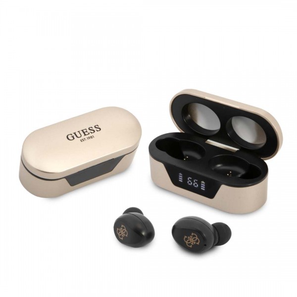 Guess Bluetooth Stereo Headset 5.0 True Gold #GUTWST31ED