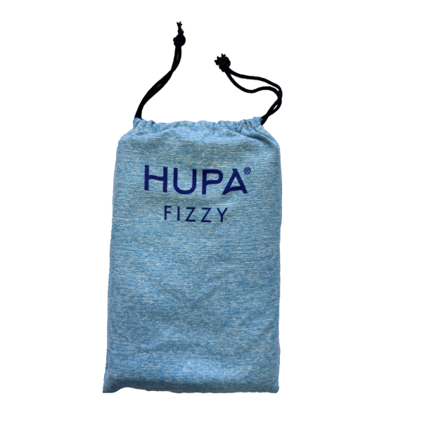 HUPA Towel FIZZY Suede Melange 200gsm & carry bag Blue