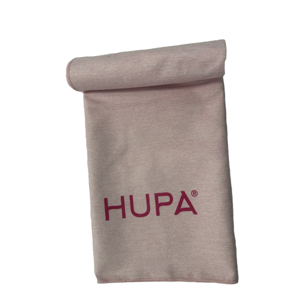 HUPA Towel FIZZY Suede Melange 200gsm & carry bag Purple