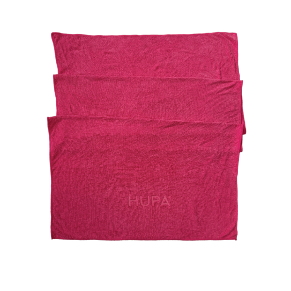 HUPA Towel PALMER Microfiber 380gsm & carry bag Purple