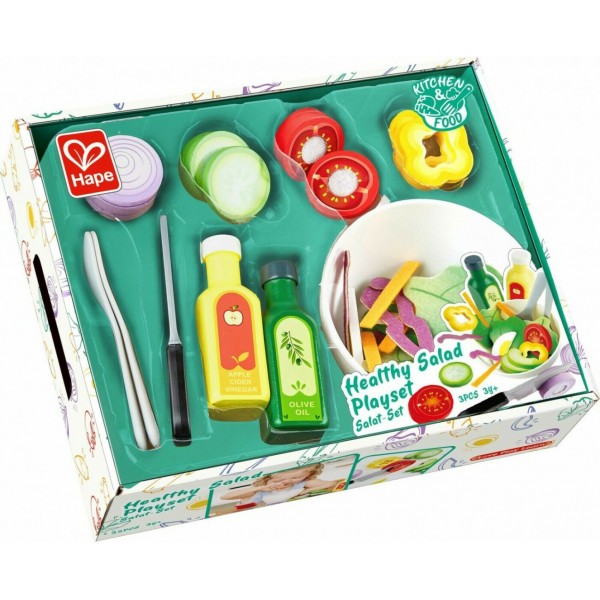 Hape - Healthy Salad Playset #87-3174