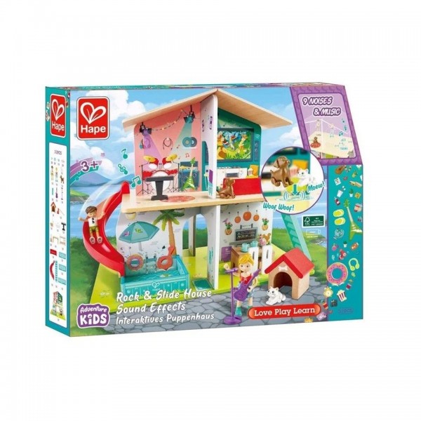 Hape - Musical Doll House #87-3411