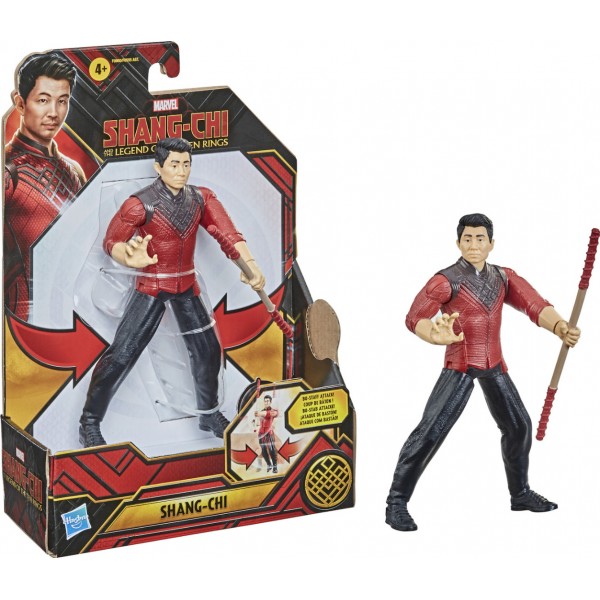 Hasbro Shang-Chi And The Legend Of The Ten Rings - Shang-Chi With Bo Staff Attack Feature (15cm) #F0960