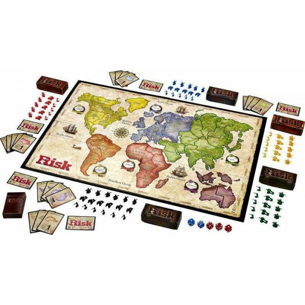 Hasbro Επιτραπέζιο Παιχνίδι Risk #819-74040