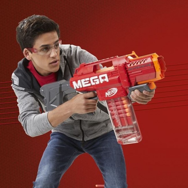 Hasbro Nerf Mega Motostryke Motorized Blaster #E6474