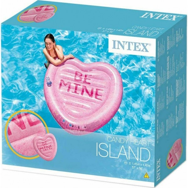 INTEX - Candy Heart Island 1,4m x 1,42m #58789