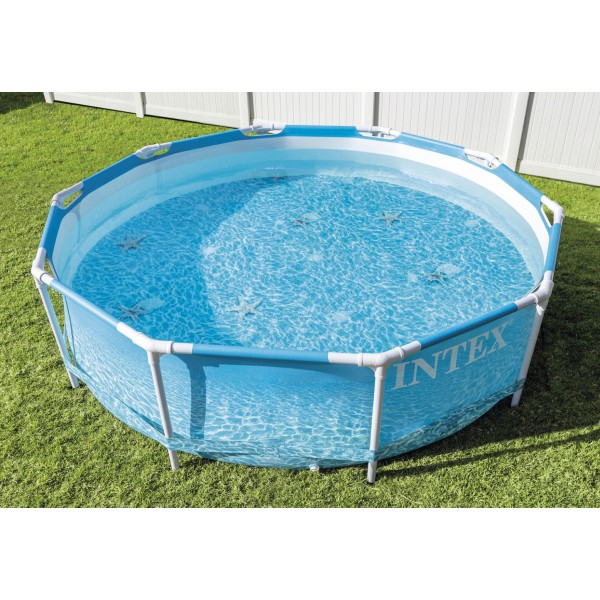 INTEX - Beachside Metal Frame Pool Set 3.05mx76cm #28206