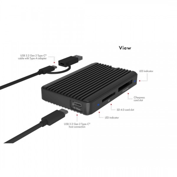 ICY BOX 2-WAY USB 3.2 CARD READER