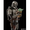 Iron Studios Star Wars - The Mandalorian and Grogu Art Scale 1/10 22 εκ. #1212030