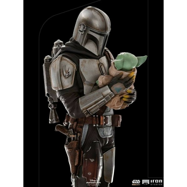 Iron Studios Star Wars - The Mandalorian and Grogu Art Scale 1/10 22 εκ. #1212030