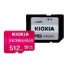 KIOXIA 4K MICRO SD 512GB EXCERIA PLUS UHS I U3 WITH ADAPTER M303