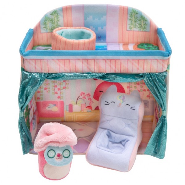 Λούτρινο Squishmallows Squishville  Play Set Salon #1183768