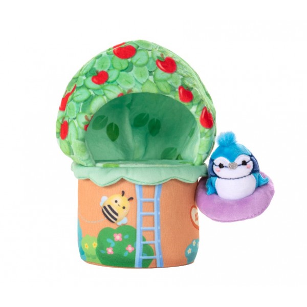 Λούτρινο Squishmallows Squishville Play Set Treehouse #1183766