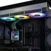 Lian Li HydroShift LCD 360 RGB fan Black  - AIO GPU Liquid Cooler  with ARGB Fans